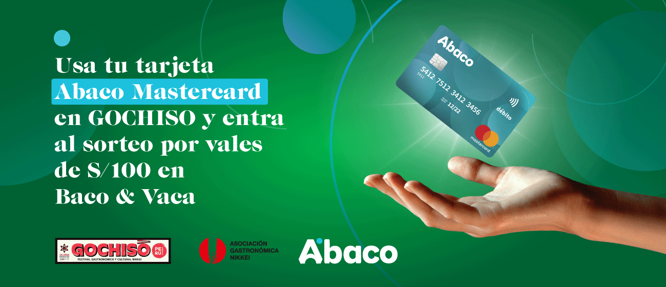 SORTEO GOCHISO - Tarjeta Abaco Mastercard